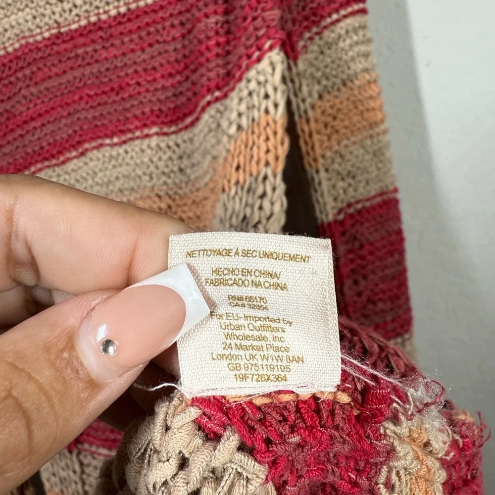 Free People Desert Moon Crotchet Sweater Size XS